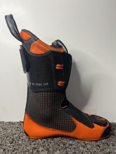 Tecnica Mach1 LV C.A.S. Ski Boot Liner - Size 245 / US 6.5 - Orange Black - Picture 10 of 24