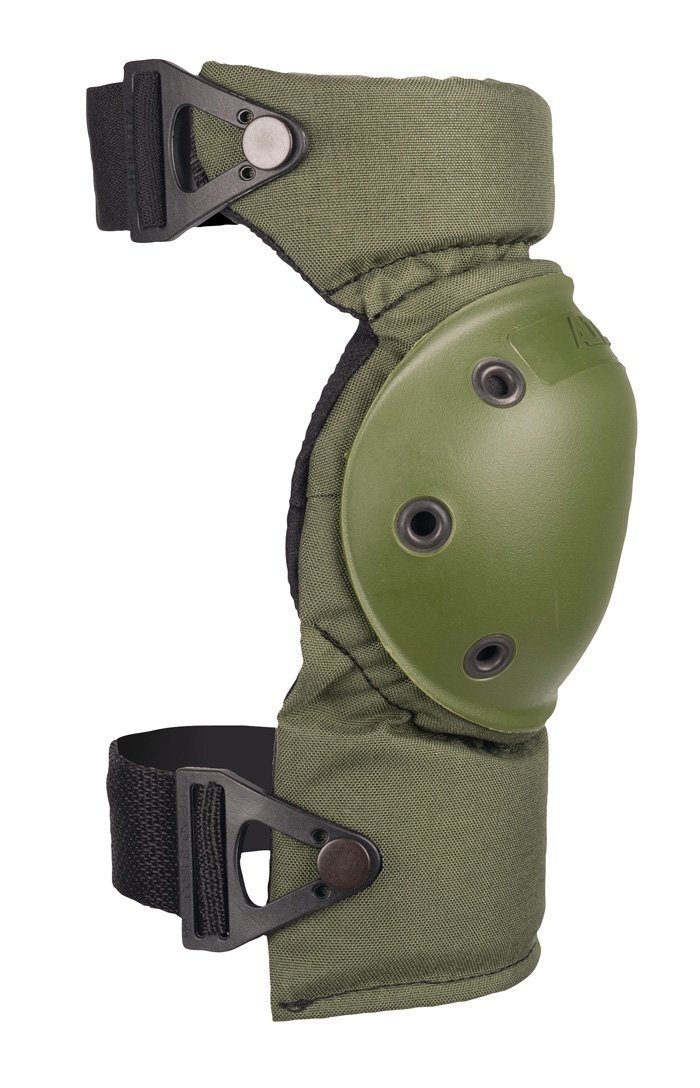 Altra Contour Knee Pads with AltaLok Fastening in Olive Green