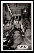 [H4] Postcard Unused, The Cortile Restaurant Just Off 5th Avenue New York City