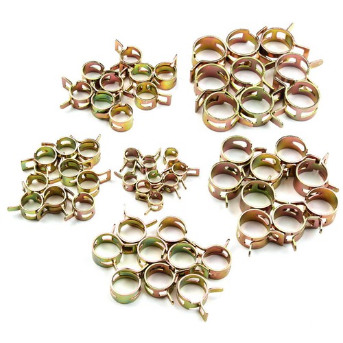 60pcs Spring Clips Fuel Hose Line Water Pipe Air Tube Clamps 6/9/10/12-14/15mm - Picture 12 of 12
