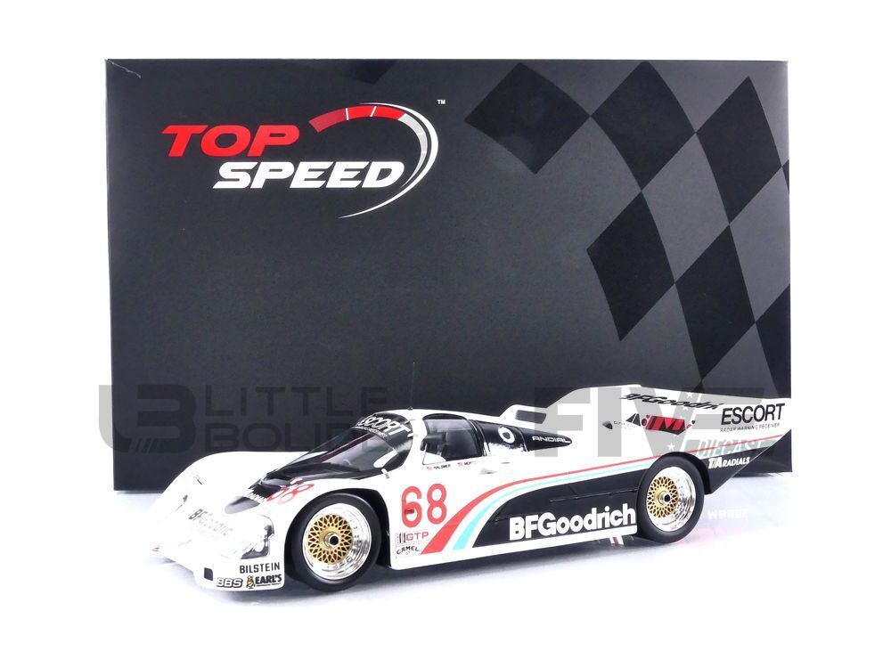 ミニカー Porsche 962 1986IMSA 1/18 TOP SPEED 1/18 SCALE TOP SPEED Porsche 962 #68 1986 IMSA Road America