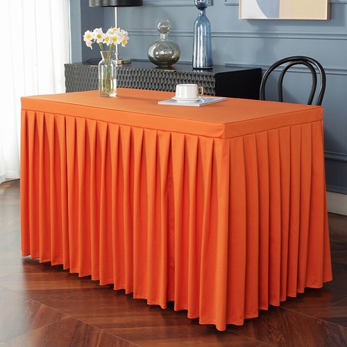 1X Conference Tablecloths Table Skirt Cover Party Rectangular Table Cloth Skirt - Picture 14 of 31