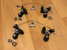 Vintage Dia Compe Brake Set Forged Cantilever Calipers XCE XE01 90s MTB Black 91