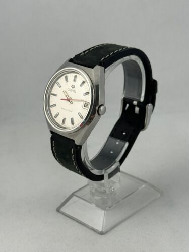 Herrenarmbanduhr Gabriel electronic ETA-ESA 9157 mit Datum, funktioniert - Bild 3 von 6