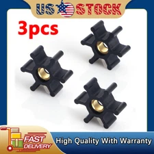 3x Impeller 1-3/8" Diameter x 1/2" Width For 5/16" Diameter Shaft with D Shaped