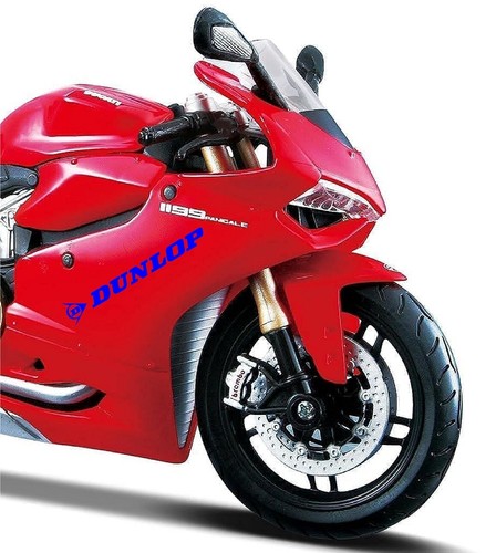 Custom Dunlop 1 Pair Vinyl Decal JDM Motorcycle Multiple Colors and Sizes - Picture 30 of 40