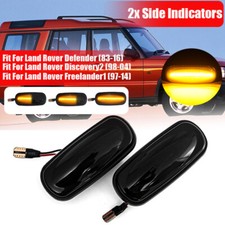 Clear Indicator Light Unit X2 - For Land Rover Defender, Part XBD100670 8 thumbnail image