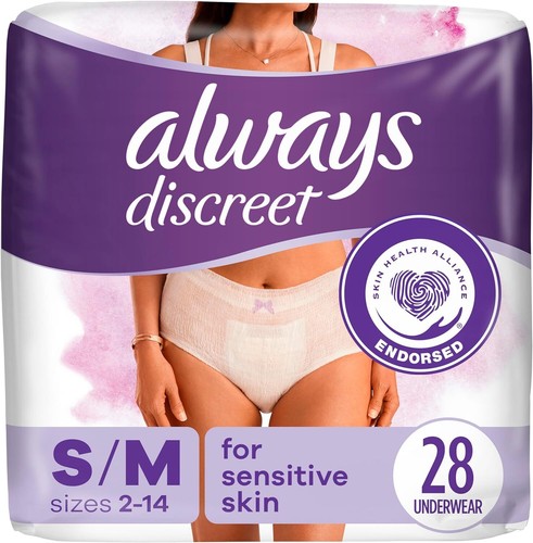 Ropa interior siempre discreta para piel sensible para mujer máxima + absorbe S/M/L ✅ - Imagen 2 de 3