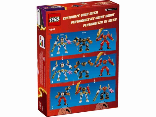 LEGO 71807 NINJAGO Soras Technikmech, mit 2 anderen Mechs kombinierbar - Picture 5 of 8