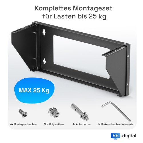 Support mural support mural 19 pouces 1U 2U 3U 3U 4U rack vertical 1U 2U 3U 4U - Photo 17/30