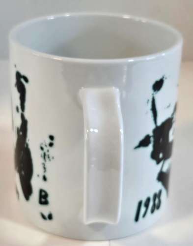 Taza de café anual Royal Copenhagen Fajance 1988 Dinamarca 4,5" - Imagen 4 de 8