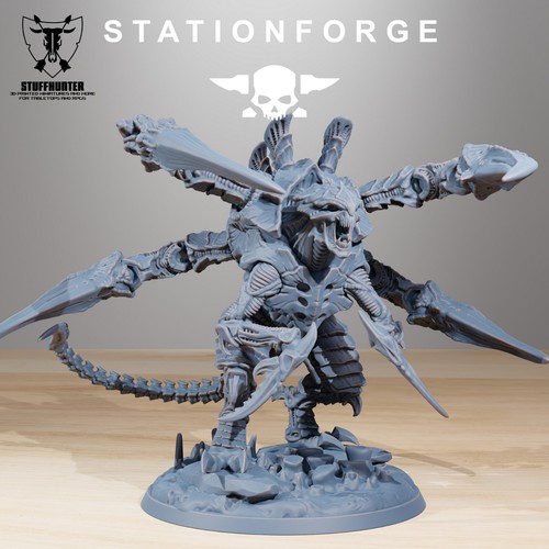 Xenarid Ravage Howler - Station Forge - 28-32mm Tabletop Schwarm Rotte Alien - Bild 2 von 6