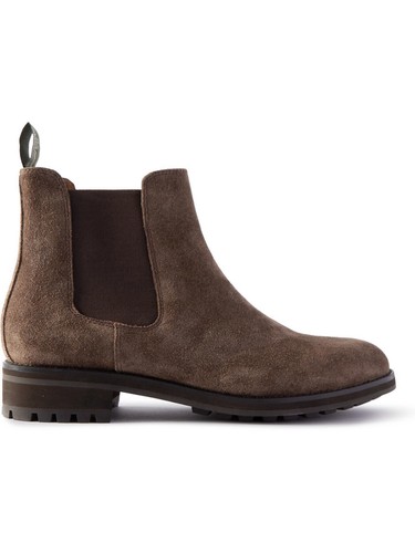 POLO RALPH LAUREN BRYSON CHELSEA BROWN SUEDE COLOR MEN BOOTS PICK YOUR SIZE NIB