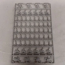 Risk 1998 Gray Army Complete 60 Pcs New on Card Plastic