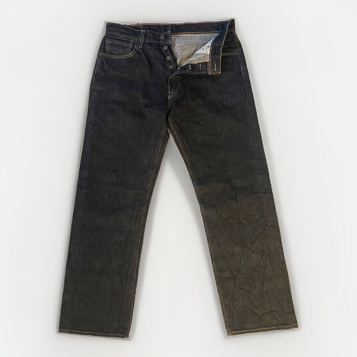 Levi's 501 32x32 ブラック メキシコ製 Levi's Jeans 501 XX Men's 33 X 32 Actual Black 100% Cotton