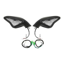 Rearview Mirror W/ Signal Light For DUCATI 848 1098 1098S 1098R 1198 1198S 1198R