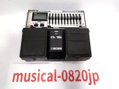Boss EQ-20 Graphic Equalizer Advanced EQ Guitar Effect Pedal | eBay
