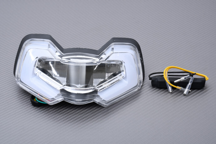 Feu arrière LED clair pour voyage en Ducati Multistrada V4 2021-2024
