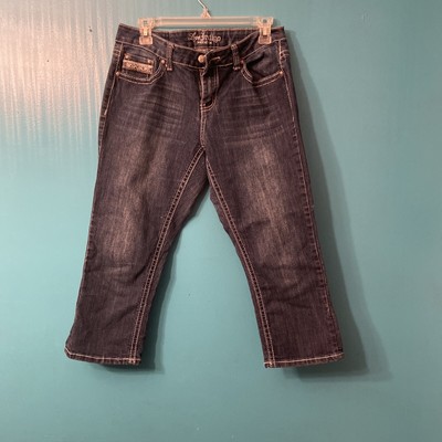NWOT Women's Love Indigo Premium Capri 