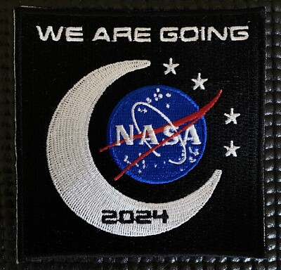 NASA WE ARE GOING 2024 - ARTEMIS ASTRONAUT SPACE PATCH - 3.5 