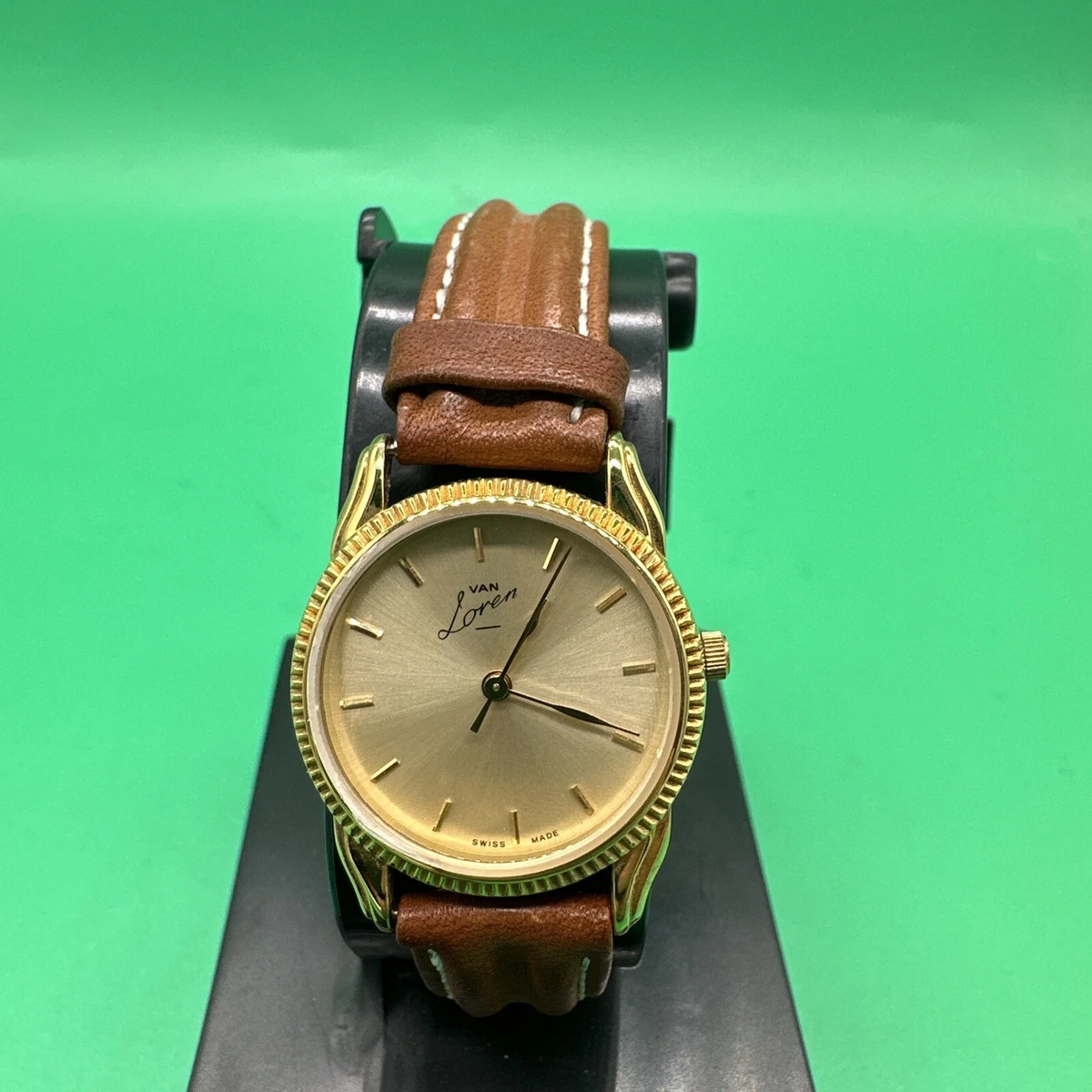 Ladies watch cheap leather strap