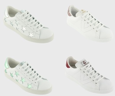 white sparkly tennis shoes