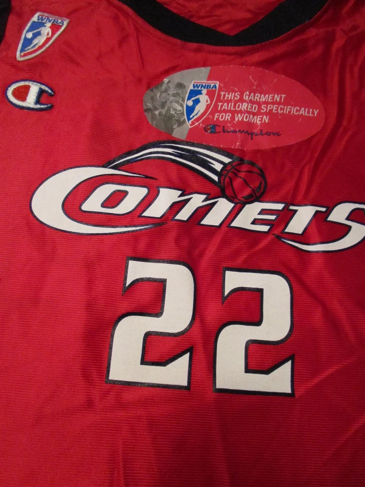 NOS Vintage 90s #22 Sheryl Swoopes Houston Comets WNBA Champion Jersey WOMENS XL - Image 2 of 4