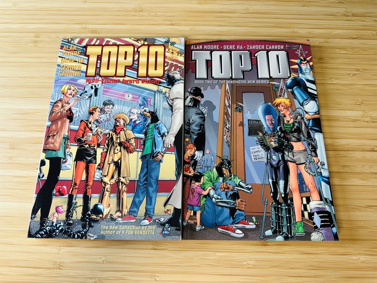 トップ10 (AMERICA’S BEST COMICS) #2 Top 10 Set - Book 1 & 2 - Alan Moore America's Best Comics