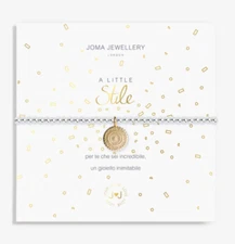 Joma Jewellery A Little 'Stile' Italian Silver/Gold Plated Charm Bracelet