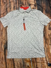 Redvanly Golf Norton Polo ~ Medium ~ Grey ~ NWT $105 Retail