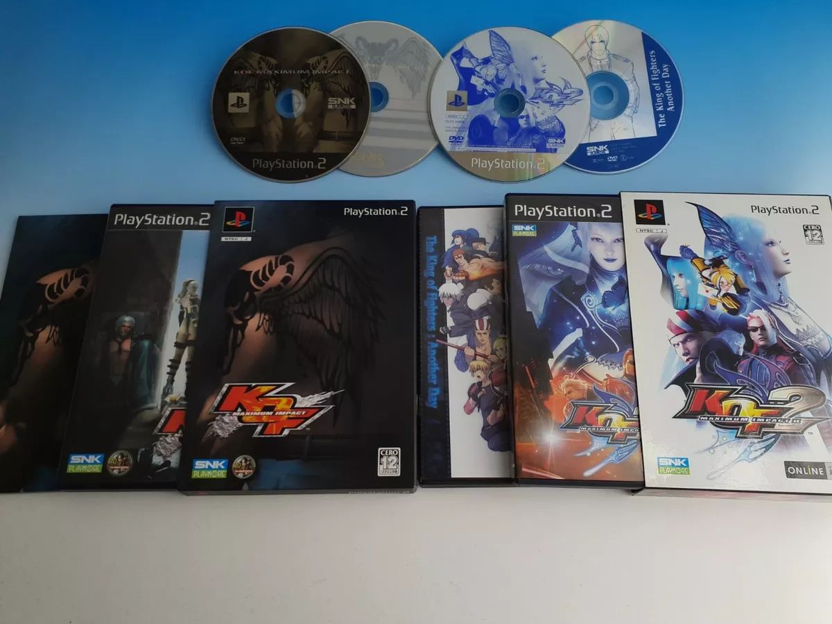 The King Of Fighters 10 In 1 - Dvd - Ps2 Playstation 2