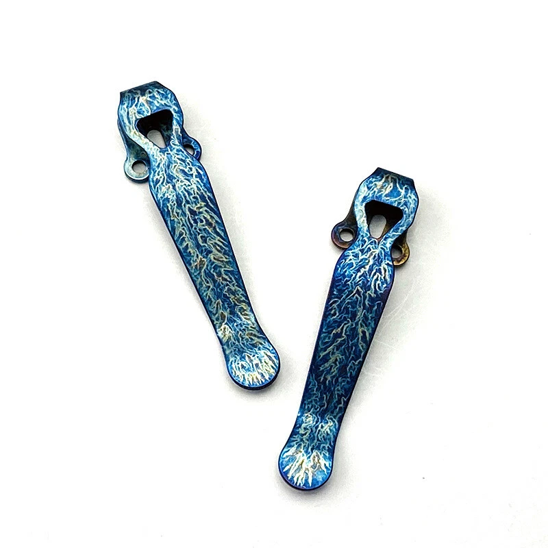 1PC Titanium Deep Carry Pocket Clip for Benchmade, Emerson, ProTech, ZT Knifes - Image 3 of 4