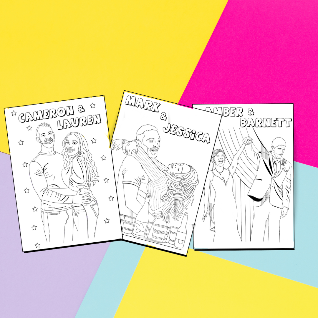 Love is Blind Coloring and Activity Book Netflix Reality Show - Main Image