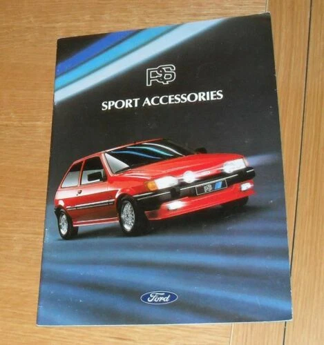 Ford Escort Car Brochures