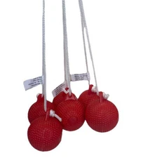 Go Gater! Bolo Ladder Hillbilly Toss Golf Replacement Yard Game Set 3 Red