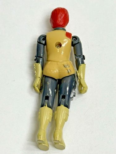 1982 Scarlett Straight Arm v1 Figure Vintage GI Joe ARAH - Afbeelding 4 van 12