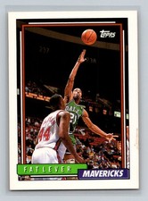 1992-93 Topps #144 Fat Lever Dallas Mavericks Basketball Card