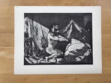 Original Pablo Picasso Lithograph from 1956 First Edition Suite Vollard - 27/100