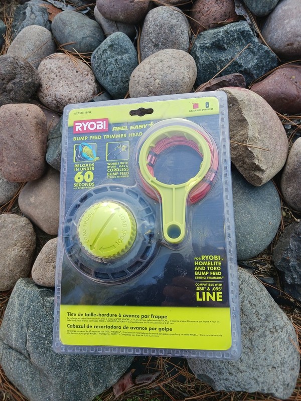 Ryobi Reel Easy + Bump Feed Head With Speed Winder 