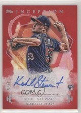 2019 Topps Inception Rookies and Emerging Stars Red 73/75 Kohl Stewart Auto i6j