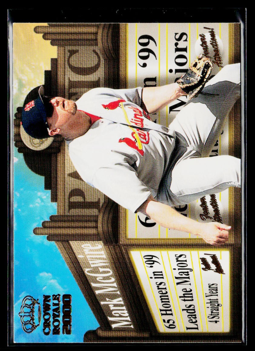 2000 Pacific Crown Royale #22 Mark McGwire Feature Attractions