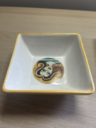 Robert Gordon Australia, Lovers & Music By Zoe 2x Small Bowls 4.5 Inches Yellow. - Picture 3 of 17
