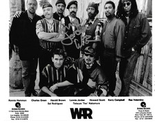 * LONNIE JORDAN * signed 8x10 photo * WAR * COA *