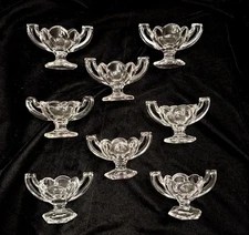 Central Glass Works Krystol Salt Dip Set of 8