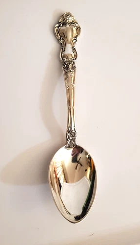 Vintage Wallace Meadow Rose Sterling Silver Place Setting Teaspoon(s) 5 3/4"