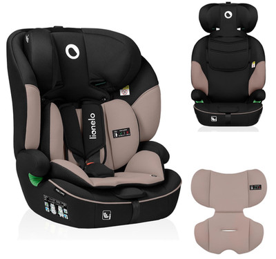 LIONELO LEVI I-SIZE 9-36 kg Kinderautositz beige Neu
