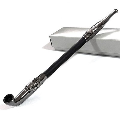 彫刻 Kiseru pipe Decorated Kiseru Pipe - Antique Japan