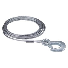 DUTTON-LAINSON  Winch Cable w/Hook 20 Ft. x 3/16 In 24MC62