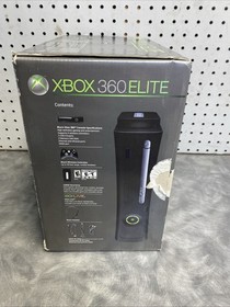 Xbox 360 Elite Box With Sealed Manuals (ONLY BOX AND MANUALS)(NO CONSOLE)