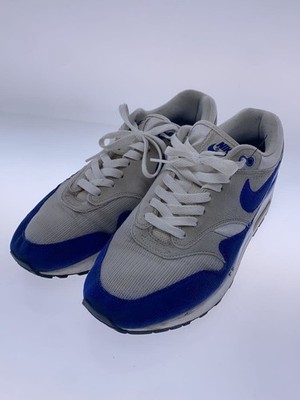 Nike Air Max 1 OG Anniversary White Game Royal 908375-102 US8,5 No Box Good+